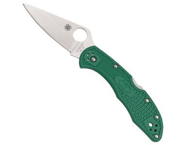 Нож Spyderco Endura4 Flat Ground Green