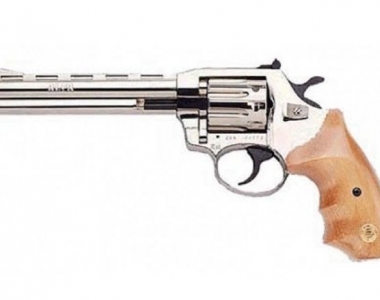 Револьвер Флобера Alfa mod. 461 6" (никель, дерево)