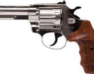 Револьвер Флобера Alfa mod. 441 4 мм никель/дерево