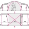 Схема палатки Terra Incognita Grand 8