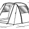 Схема палатки Easy Camp Annexe FP